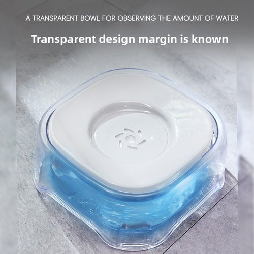 Detachable Pet Water Dispenser with Floating Bowl